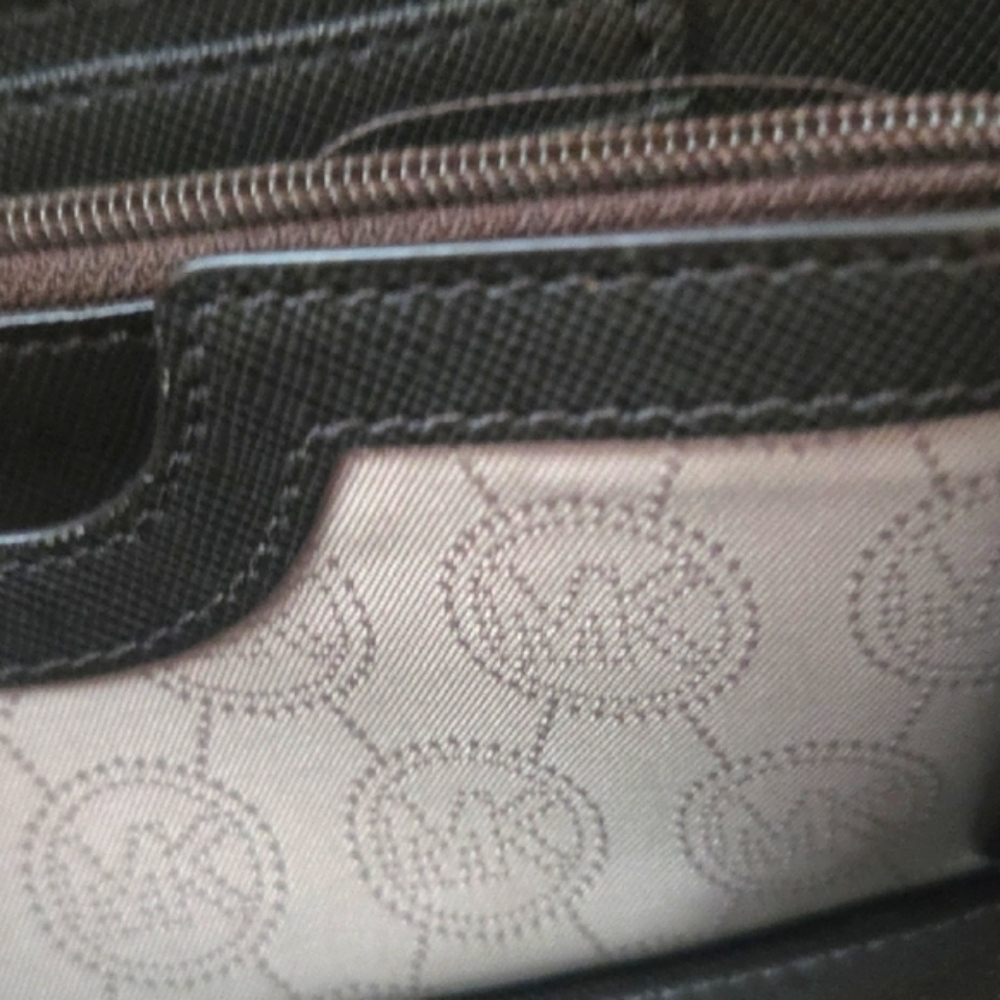 Michael Kors Dark Brown Wrislet with Gold Plate - Picture 8 of 8